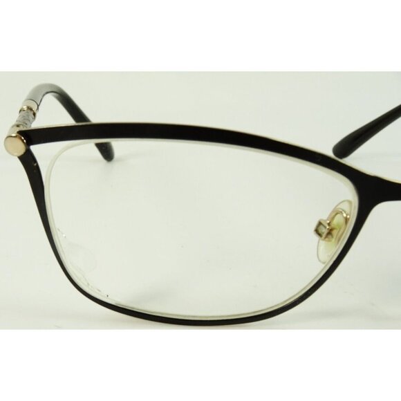 Jimmy Choo Eyeglasses FRAMES ONLY Black Wayfarer 53-17-134 - Picture 9 of 15